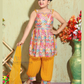 Elegant MultiColor Georgette With Printed Work Kurti Suits For Girls