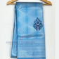 Sky Blue Color Art Silk Saree With Dark Blue Color Rich Pallu For Women Near Me