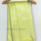 Lime Yellow Color Art Silk Saree With Gray Color Rich Pallu For Women Near Me