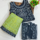 Graceful Gray Color Georgette With Embroidery And Sequins Work Girls Near Me
