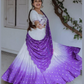 White And Violet Color Lehenga Choli With Printed Work In Chandler