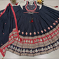 Stunning Black Color Rayon Chaniya Choli With Printed Work In USA