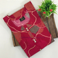 Pink Color With Printed Work Cotton Kurti In USA