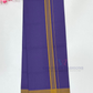Stunning Dark Violet Color Cotton Dhoti Near Me