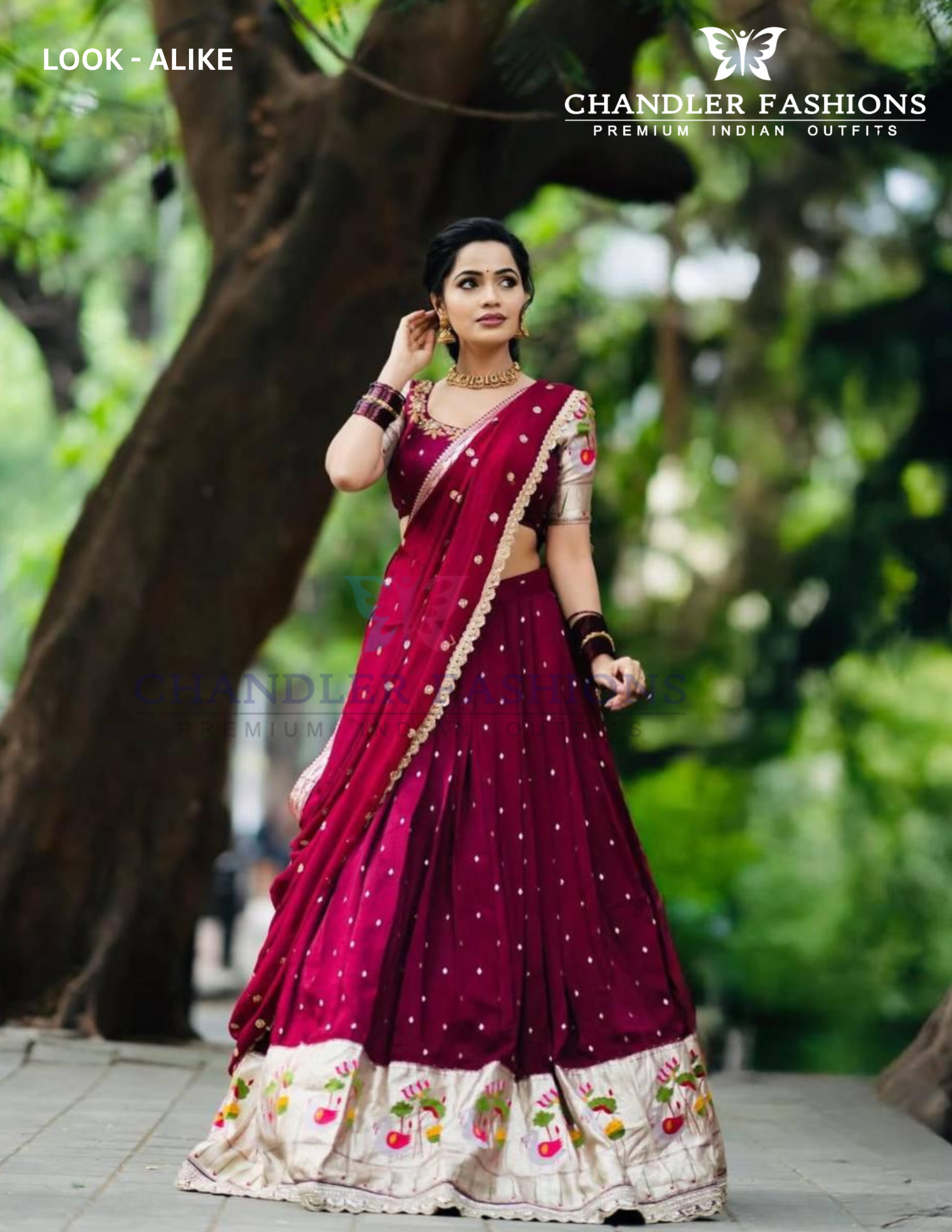 Amazing Maroon Color Georgette Lehenga Choli With Embroidery Work For Women Near Me