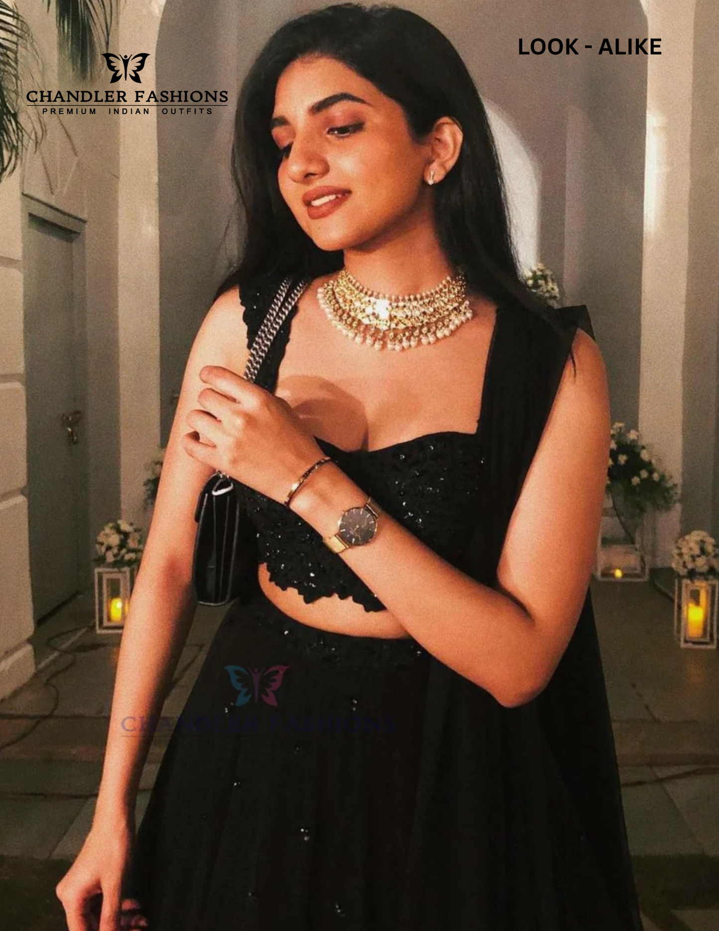  Georgette With Sequins And Thread Work Lehenga Near Me