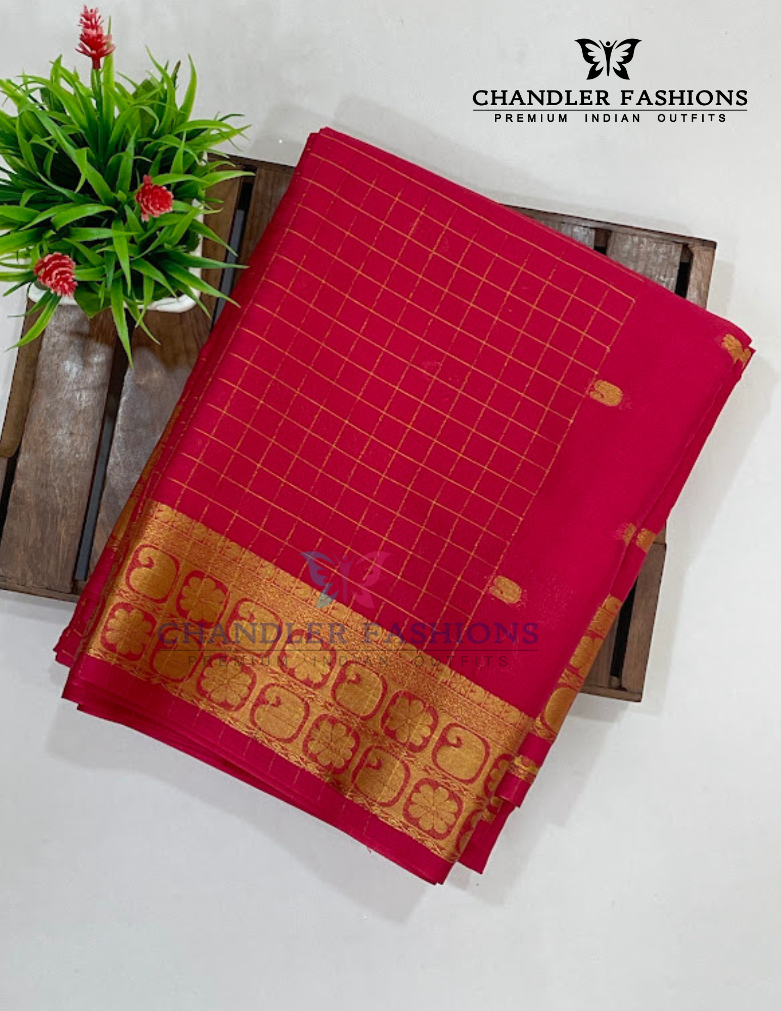 Pink Color Mysore Silk Saree In USA
