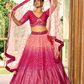 Pink Color Silk With Sequins Work Lehenga Choli With Dupatta In USA