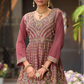 Charming Pink Color Heavy Chinon With Embroidery Work Sharara Suits With Dupatta Near me