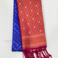Blue Color Soft Silk Saree With Contrast Rich Pallu For Women Near Me