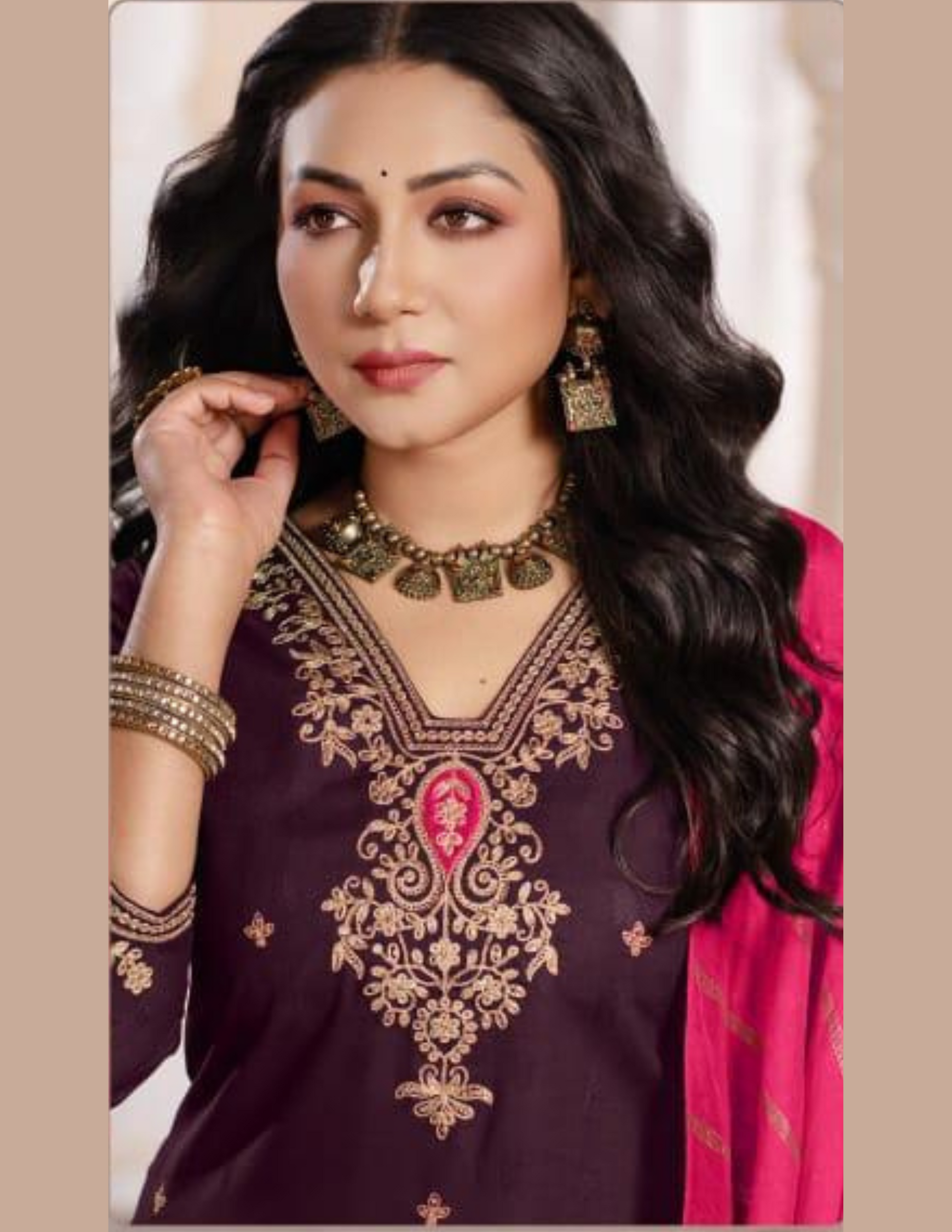 Embroidery WorK Salwar Suits With Dupatta Near Me