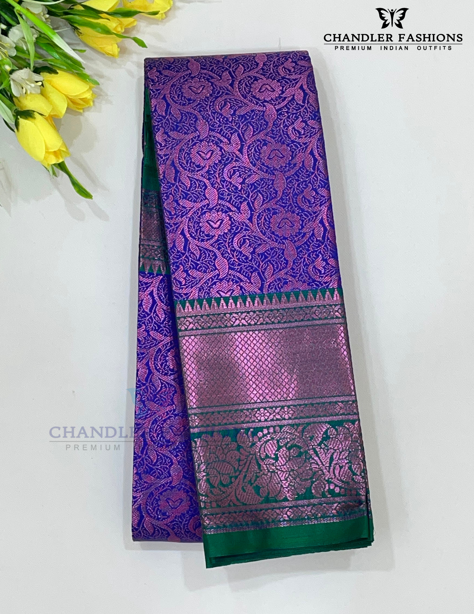 Stunning Blue color Art Silk Saree With Zari Work For Women