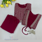 Wonderful Dark Pink Color Georgette With Embroidery And Sequins Work Sharara Suits Near Me