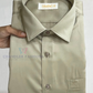 Alluring Beige Color Satin Shirt With Full Sleeve For Men Near Me