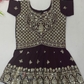 Purple Color Georgette Kurti Suits For Kids In USA
