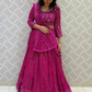 Beautiful Rani Pink Colored Lehenga Choli Near Me