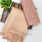 Attractive Peach Color Chiffon Saree For Women Near Me
