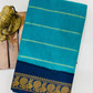 Elegant Green Color Cotton Saree With Zari Work Near Me