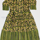Black And Green Color Floral Pattern Kurti In USA
