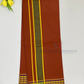 Charming Men's Kavi Color Cotton Dhoti Near Me