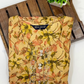 Pleasing Multi Color Tissue Silk With Self Design Kurti In Chandler