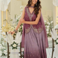 Purple Color Pure Viscose Palazzo Suits With Embroidery Work In Chandler