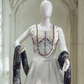 Wonderful White Colored Embroidery Work Chaniya Choli Sets For Women Near Me