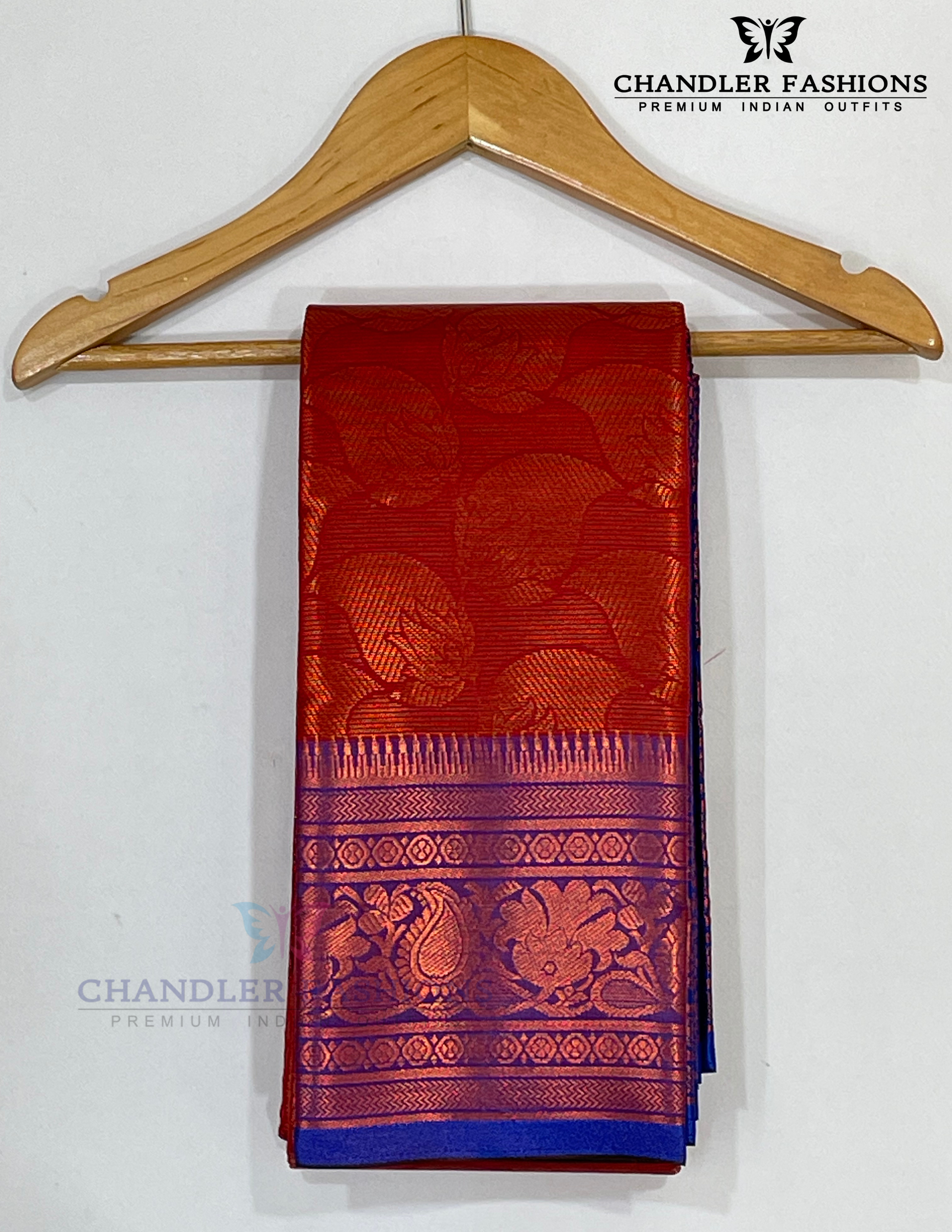 Gorgeous Red Color Soft Silk Saree Near Me