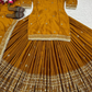 Alluring Mustard Brown Color Heavy Chinon Silk Lehenga Choli With Embroidery And Sequins Work
