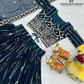 Beautiful Teal Blue Lehenga Choli With Dupatta In USA