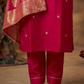 Silk With Zari Embroidery Work Salwar Suits In USA