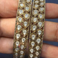 White Color Stones Gold Plated Bangles Near Me