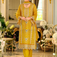 Elegant Mustard Yellow Color Soft Organza With Embroidery Work Salwar Suits Near Me