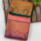 Attractive Pink Color Pure Kanchi Silk Gold Zari Work Saree For Women Near Me