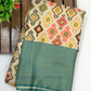 Multicolor Soft Silk With Ikkat Printed Work Saree Near Me