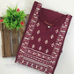 Delightful Maroon Color Cotton Kurti Near Me