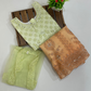 Elegant Pista Green Color Georgette Choli Sets Near Me