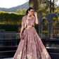 Light Pink Color Tussar Silk With Floral Print Lehenga Choli  For Women Nar Me