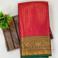 Attractive Red Color Soft Silk Saree For Women Near Me