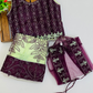 Ravishing Purple Color Girls Choli Sets With Embroidery And Sequins Work Near Me