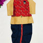 Appealing Traditional Sherwani Full Sleeves Nehru Jacket Pajama Pant And Dhoti Style Pant