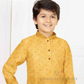 Wonderful Mustard Yellow Color Poly Cotton Kurta Near Me