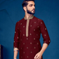 Embroidery Work Kurta Pajama Set For Men Near Me