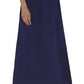 Women Cotton Dark Blue Petticoat For Saree