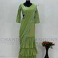 Green Color Ready To Wear Faux Georgette Lehenga For Women in USA