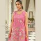 Light Pink Color Embroidery Work Palazzo Suits In Chandler