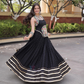 Rayon With Gamthi And Mirror Work Chaniya Choli In Chandler