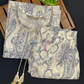 Fantastic White Color With Printed Design Kurti Suits In Mesa