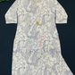 Fantastic White Color With Embroidery And Printed Design Kurti Suits With Pocket For Women
