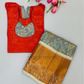  Grey Color Art Silk Langa Set For Girls In Phoenix
